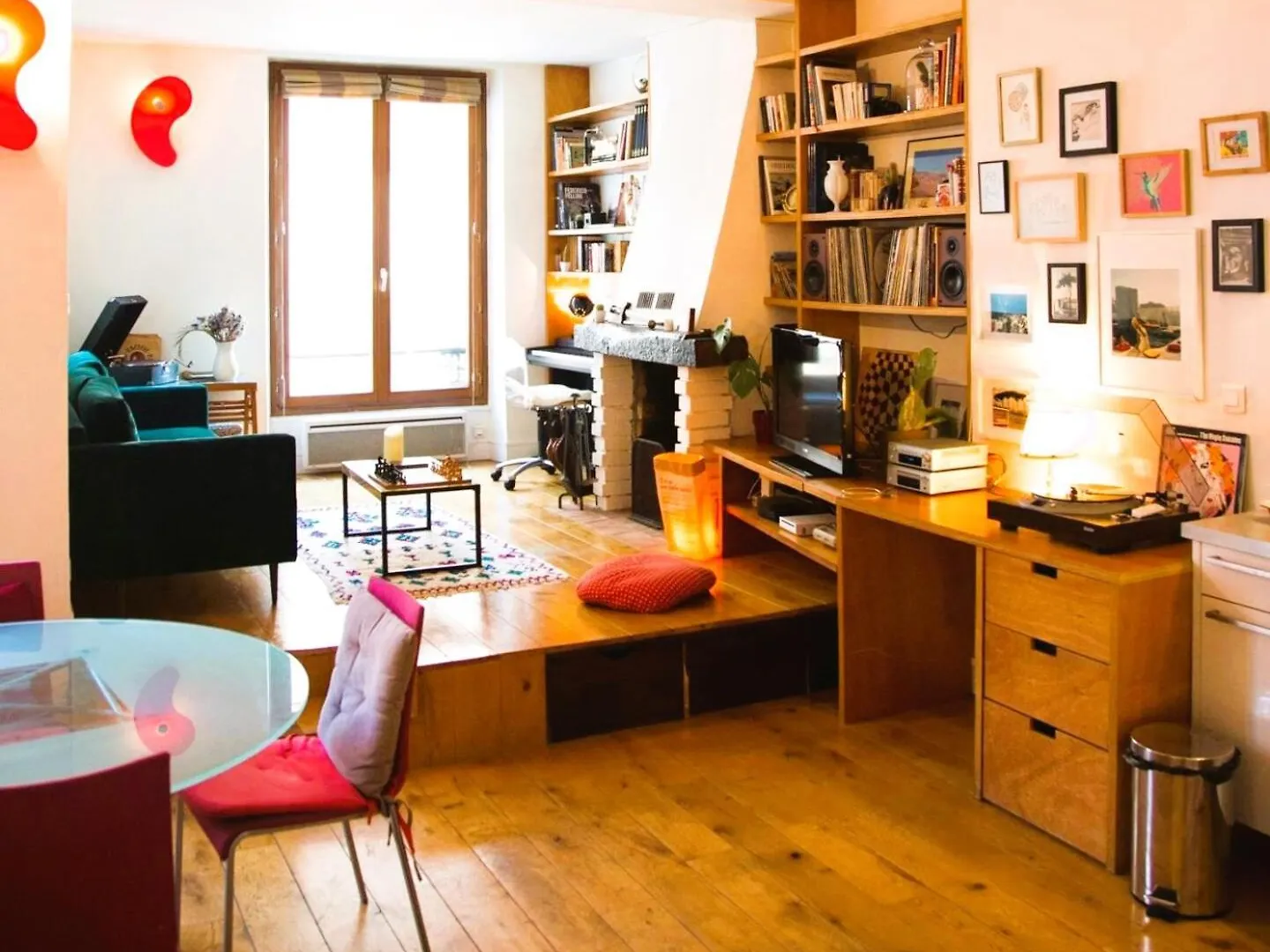 Apartment Spacieux Et Design - Marais Paris